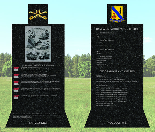 0-Center Monument – The 14th Cavalry Association