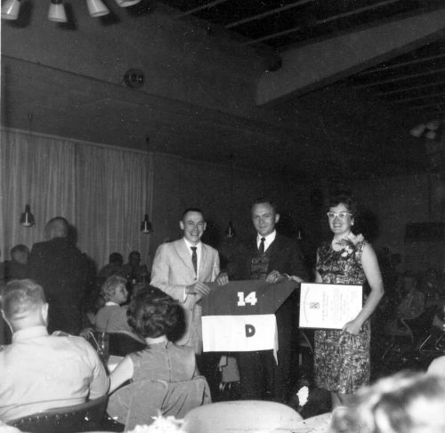 D Troop Guidon Presentation June 1964